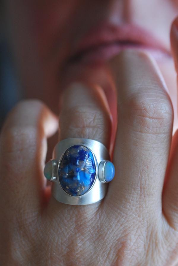 Secret Pharoah Talisman Ring