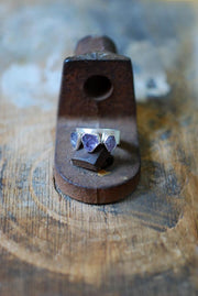 Vittoria Stacking Rings Lavender Spinel