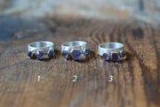 Vittoria Stacking Rings Lavender Spinel