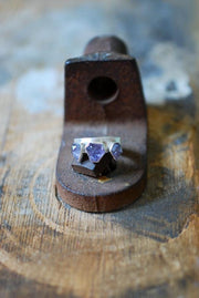 Vittoria Stacking Rings Lavender Spinel