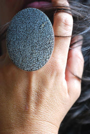 Old Stock Pastel Dinosaur Gem Bone Statement Ring