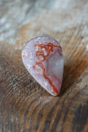 Linchen Ring Collector's Agua Neueva Agate