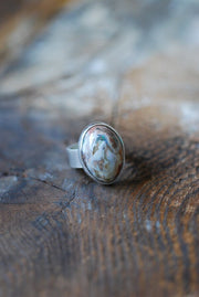 Dollybird Rainbow Fire Opal Ring
