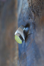 Yellow Ring Rare Australian Prehnite