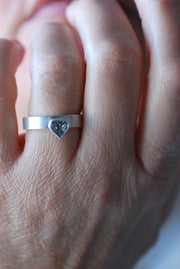 Vittoria Stacking Rings Tourmaline, Peridot, Moonstone, And Aquamarine