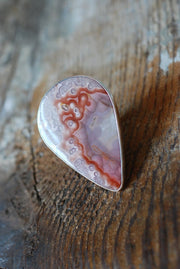 Linchen Ring Collector's Agua Neueva Agate