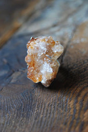 Water Opal Ring Rare UV Hyalite