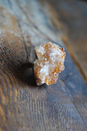 Water Opal Ring Rare UV Hyalite