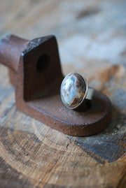 Dollybird Rainbow Fire Opal Ring