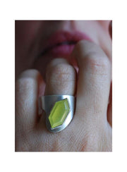 Yellow Ring Rare Australian Prehnite