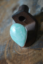 Pool Ring Nevada Palomino Turquoise