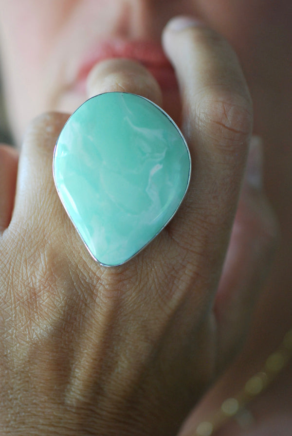 Pool Ring Nevada Palomino Turquoise