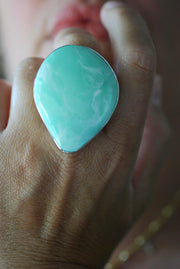 Pool Ring Nevada Palomino Turquoise