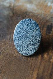 Old Stock Pastel Dinosaur Gem Bone Statement Ring