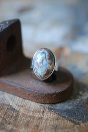 Dollybird Rainbow Fire Opal Ring