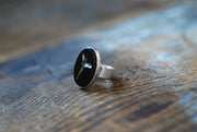 Phoenix Rising Ring Vintage Intaglio