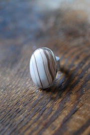 Hard Candy Ring Collector's Banded Agate
