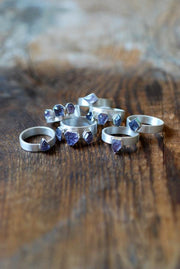 Vittoria Stacking Rings Lavender Spinel