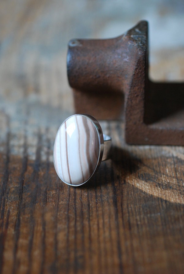 Hard Candy Ring Collector's Banded Agate