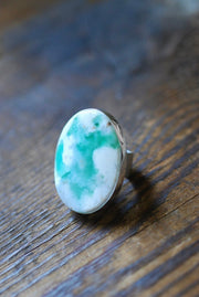Chrysopal Glowing Green Ring