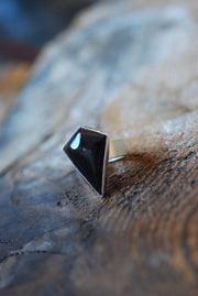 Dollybird Dark Sparkle Fire Obsidian Ring