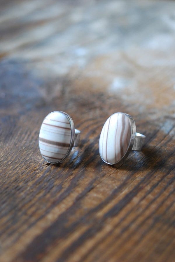 Hard Candy Ring Collector's Banded Agate