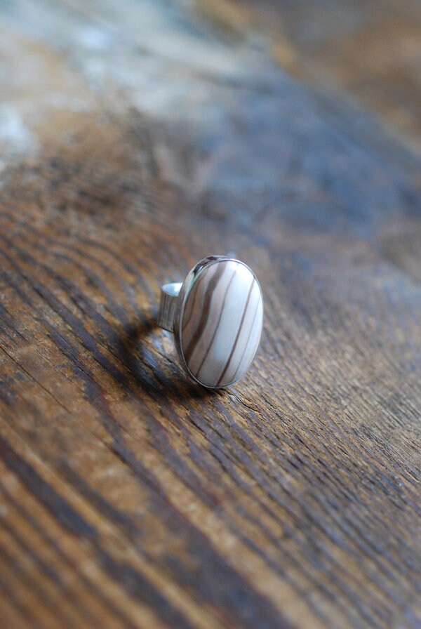 Hard Candy Ring Collector's Banded Agate