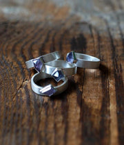 Vittoria Stacking Rings Lavender Spinel