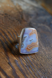 Watercolor Clouds Ring Collector Agua Nueva