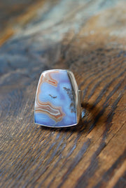 Watercolor Clouds Ring Collector Agua Nueva