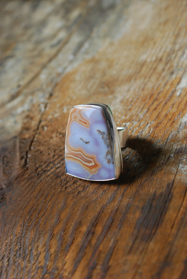 Watercolor Clouds Ring Collector Agua Nueva