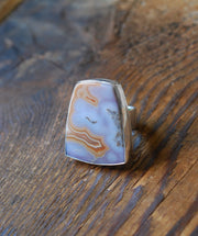 Watercolor Clouds Ring Collector Agua Nueva