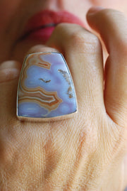 Watercolor Clouds Ring Collector Agua Nueva