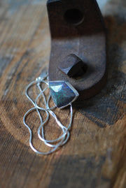 Fire and Light Pendant Andamooka Opal