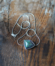 Fire and Light Pendant Andamooka Opal