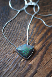 Fire and Light Pendant Andamooka Opal