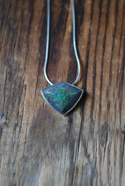 Fire and Light Pendant Andamooka Opal