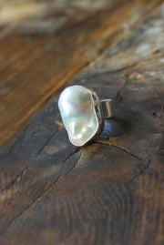 Baroque Pearl Ring