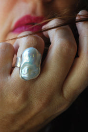 Baroque Pearl Ring