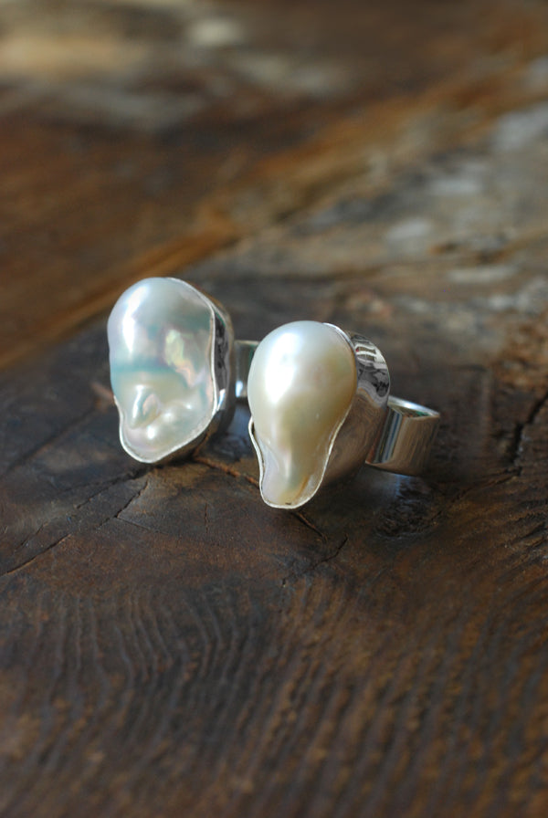 Baroque Pearl Ring