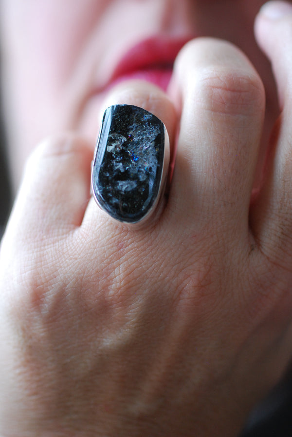 Dollybird Black Ice Ring