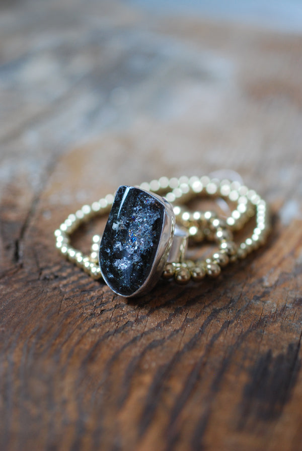 Dollybird Black Ice Ring