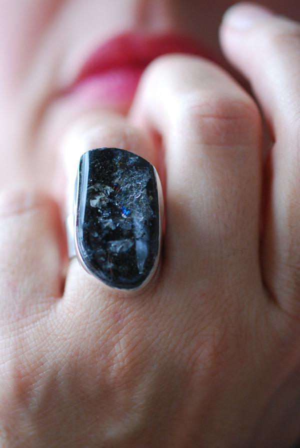Dollybird Black Ice Ring