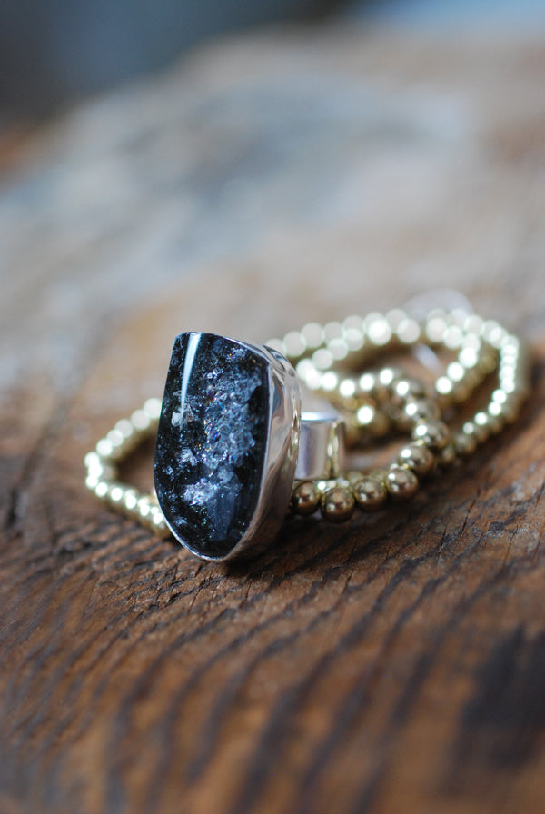Dollybird Black Ice Ring