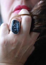Dollybird Black Ice Ring