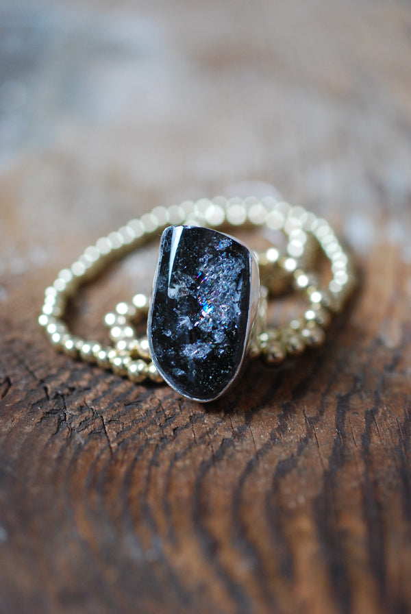 Dollybird Black Ice Ring