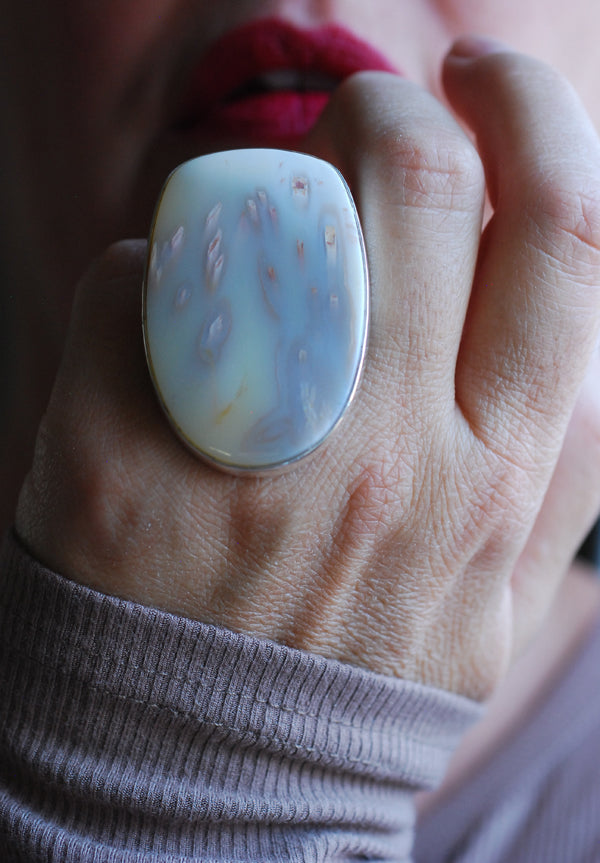 Celestial Drift Collector's Stick Agate