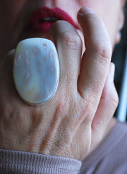 Celestial Drift Collector's Stick Agate