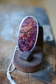 Christmas Clementine Necklace Rare Red And Orange Eudialyte