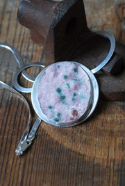 Painted Peony Necklace